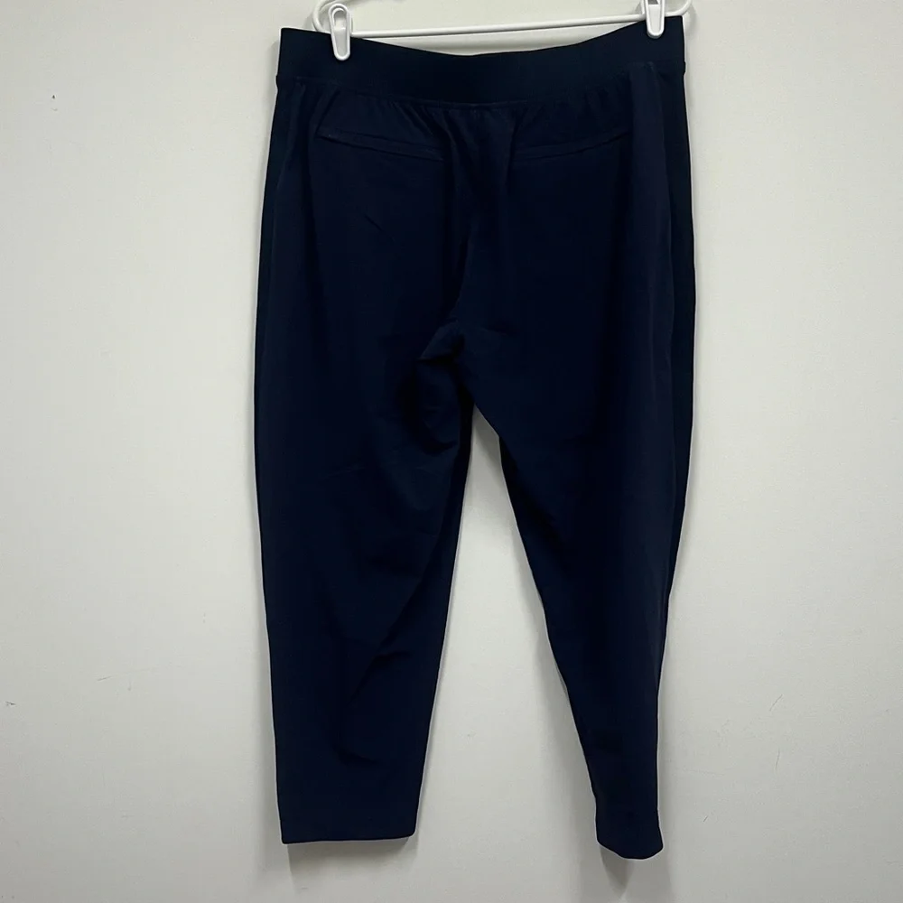 Athleta Brooklyn Ankle Pant  Navy Athletic Trousers Size 14/P - Picture 4 of 9
